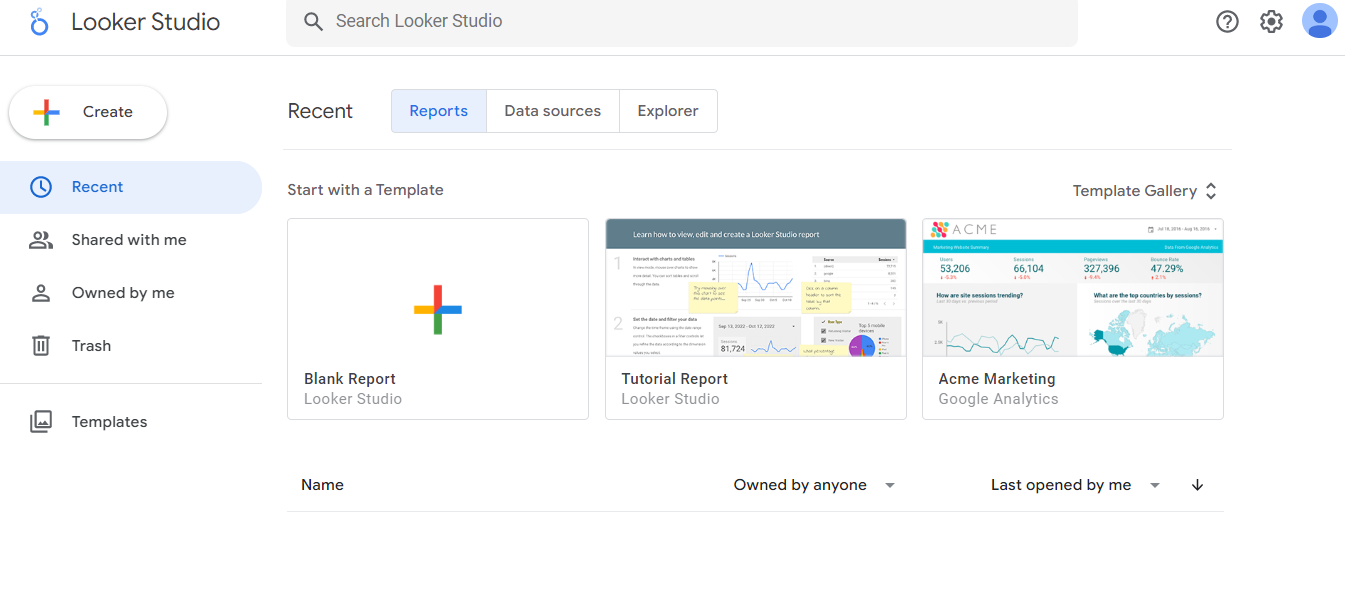 Google Data Studio