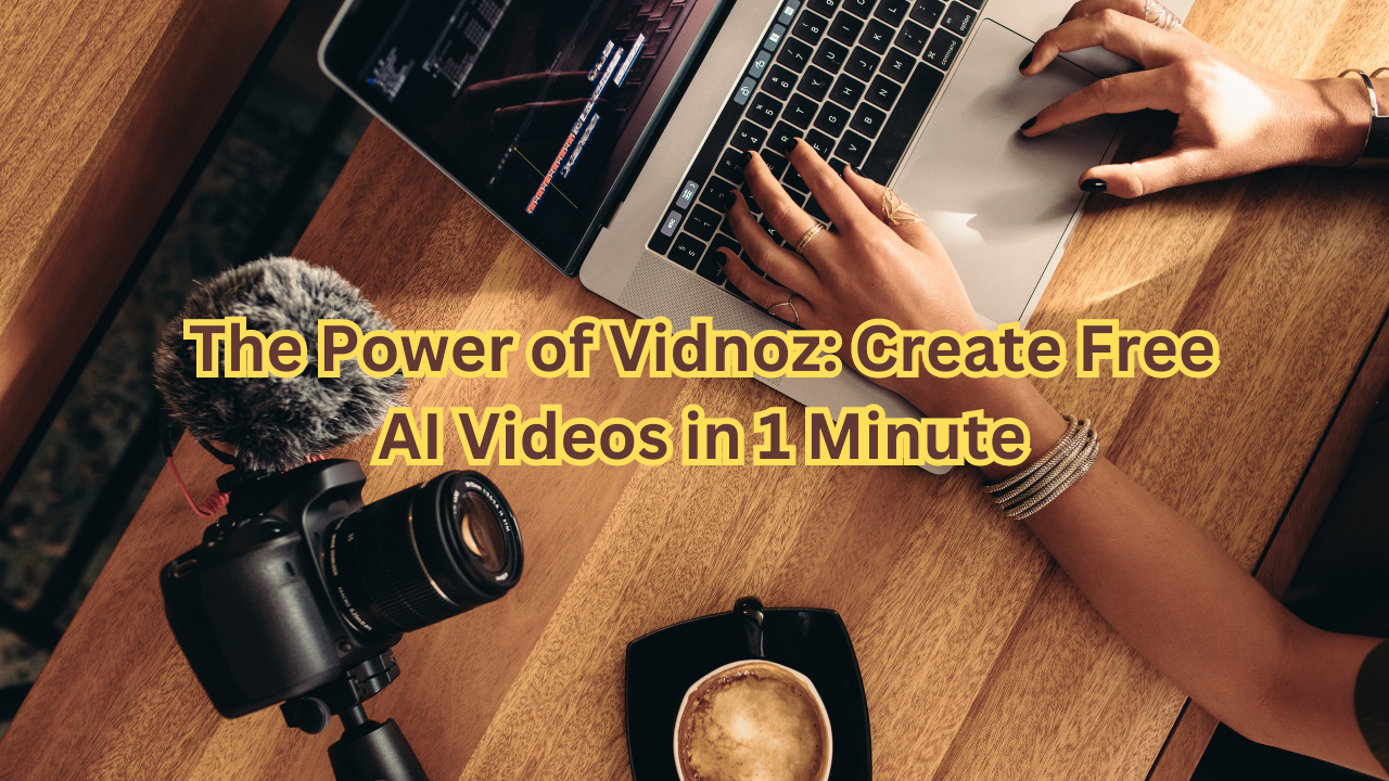 The Power of Vidnoz: Create Free AI Videos in 1 Minute