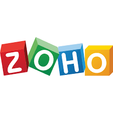 Zoho logo.