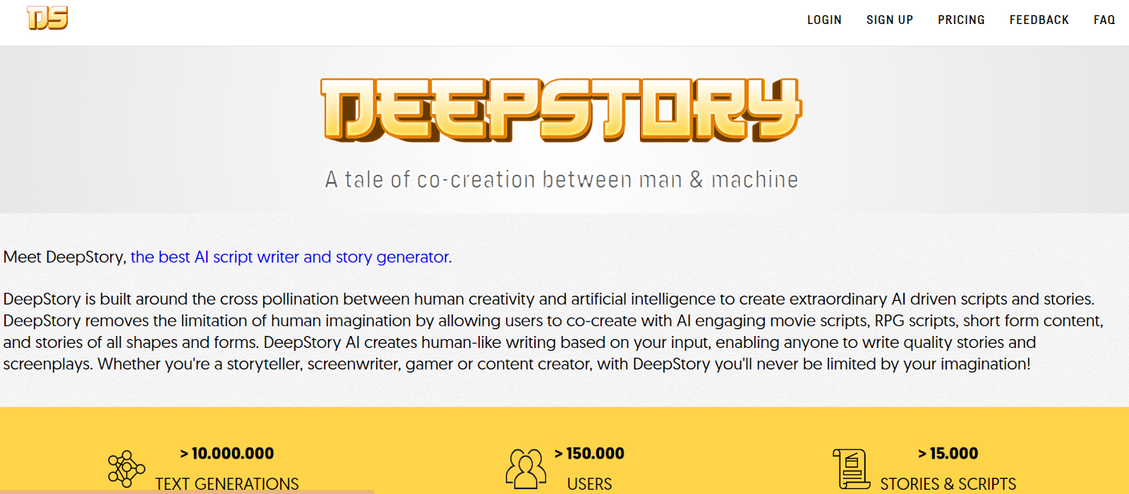 Deepstory AI VS Article Forge AI Script Generator: Full Review & Pricing Softlist.io
