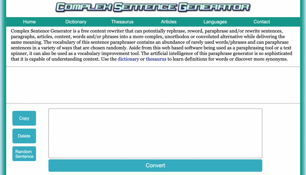 37 Best Complex Sentence Generators Softlist.io