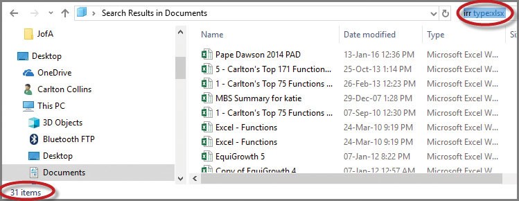 Microsoft Windows: How to best name and search for files - Journal of  Accountancy