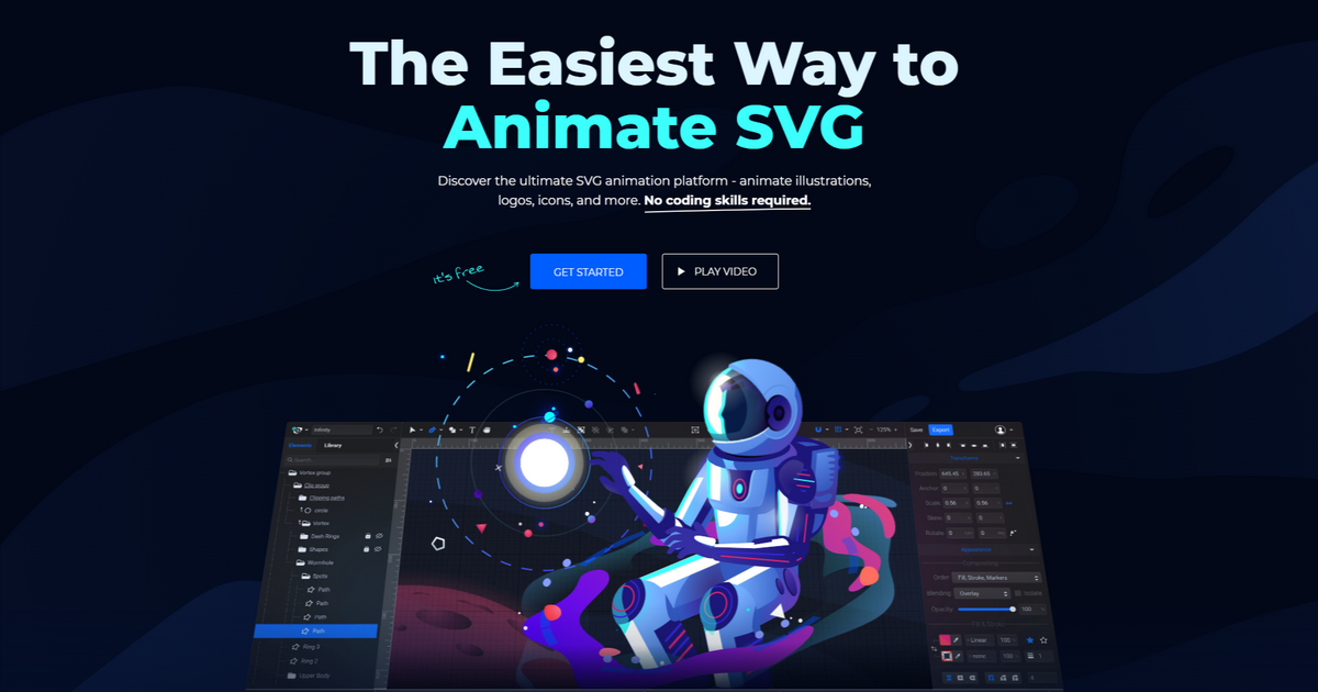 SVGator: Free SVG Animation Creator Online - No Coding