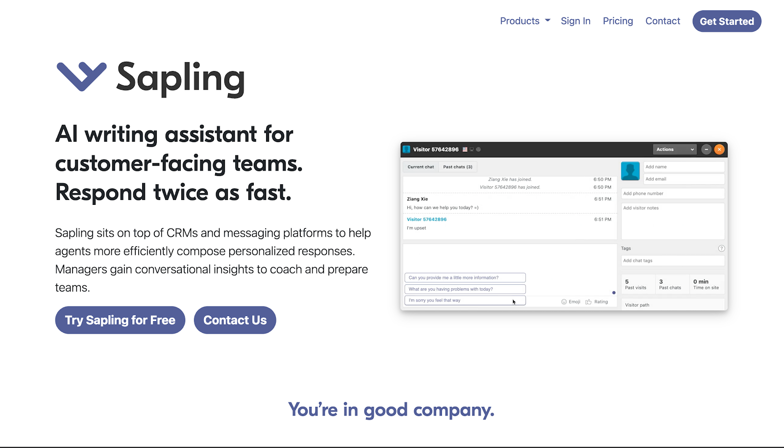 Sapling.ai - Product Information, Latest Updates, and Reviews 2022 |  Product Hunt