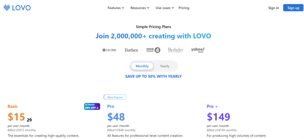 17 Best AI Voice Generator Costs and Plans Softlist.io