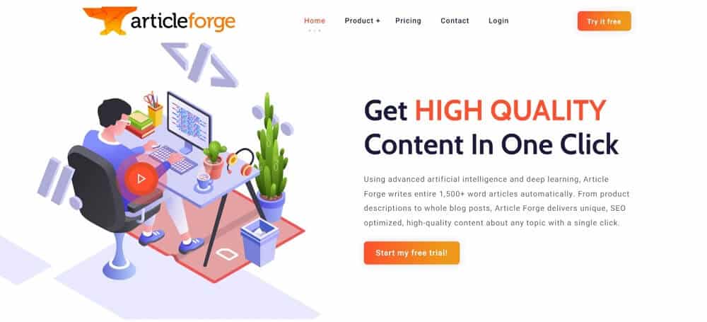 Article forge AI