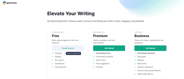 grammarly pricing