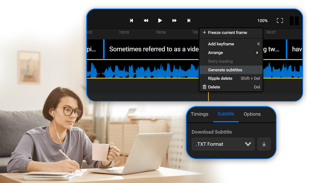 Audio-To-Text Converter