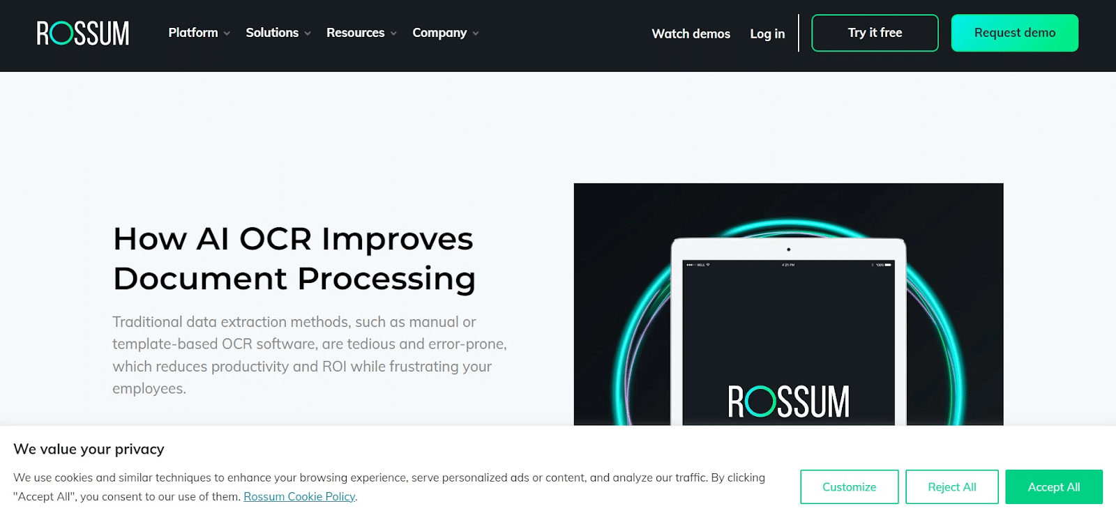 Rossum OCR Software: Review 2023