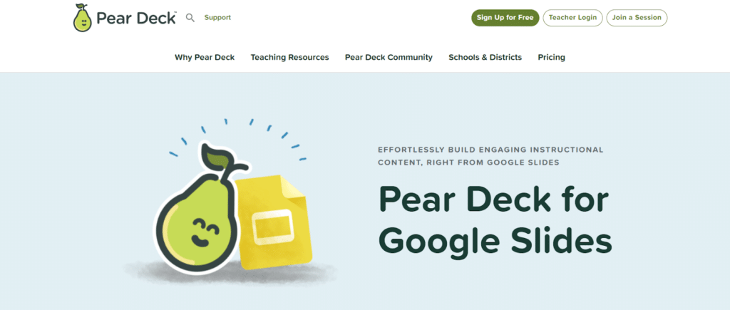 presentation pear deck