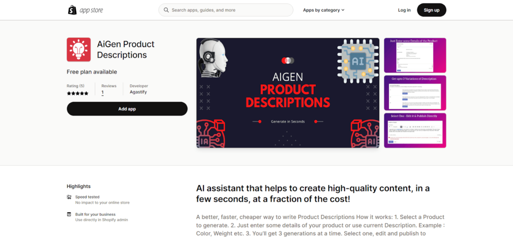 69+ Best Product Description Generator Softlist.io