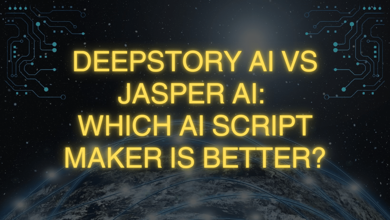 Deepstory AI VS Jasper AI which is better ai script generator
