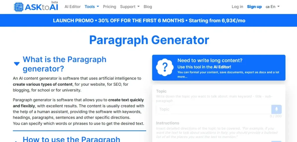 88+ Best Paid & Free AI Paragraph Generator Software Available Online Softlist.io