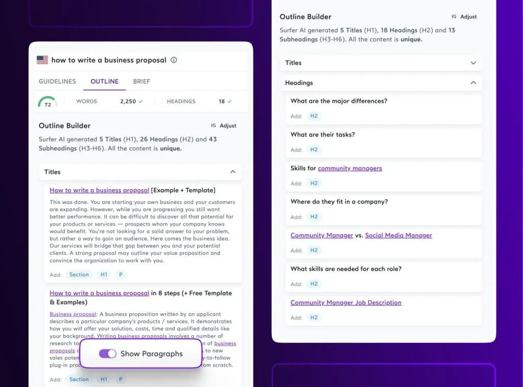 AI Rewording Tool Comparison: Neural Text vs SurferSEO Softlist.io