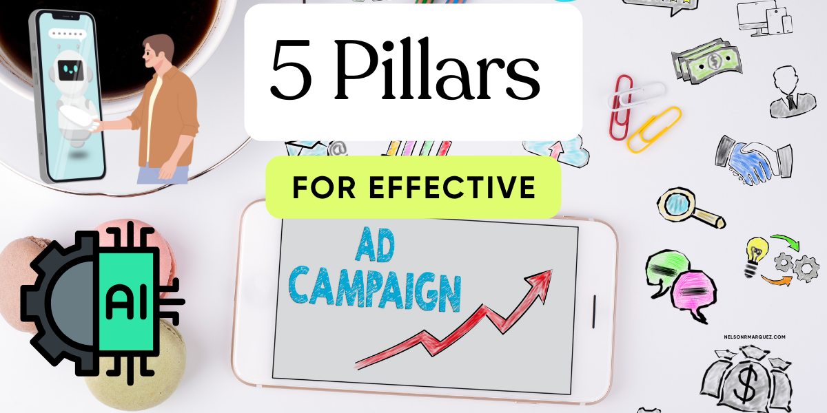 5 Pillars for Effective Digital Marketing Ad Campaign Using A.I.