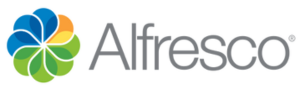 alfresco a file management system logo