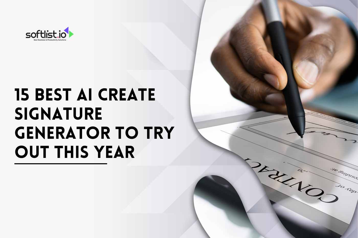 15 Best AI Create Signature Generator to Try Out This Year