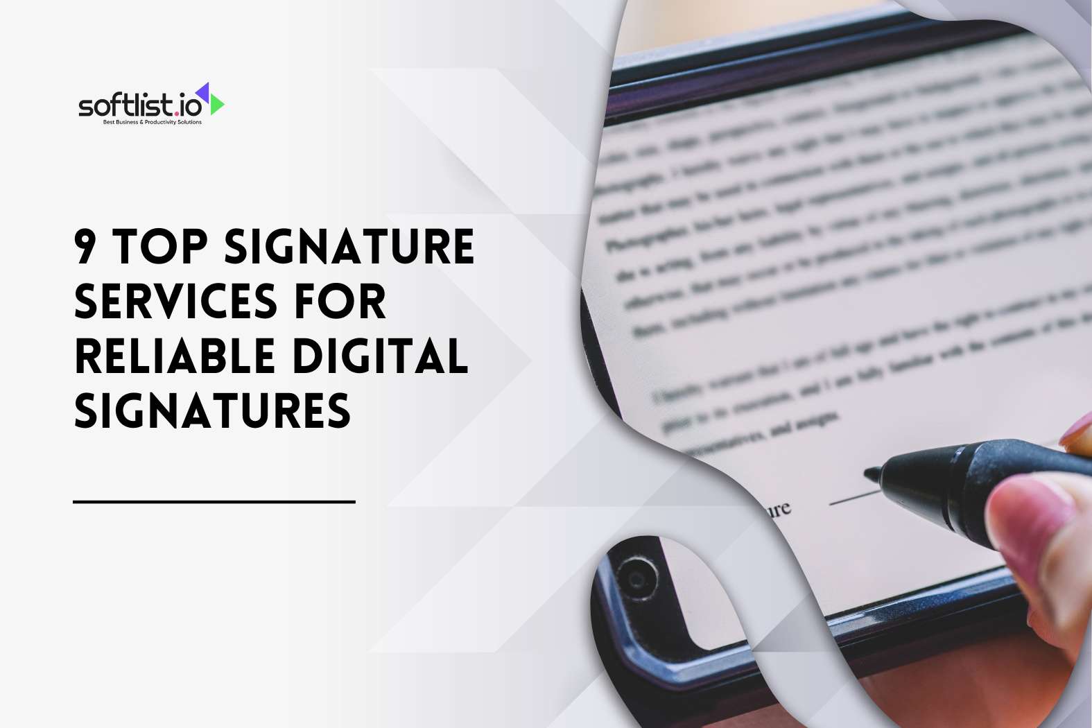 9 Top Signature Services for Reliable Digital Signatures