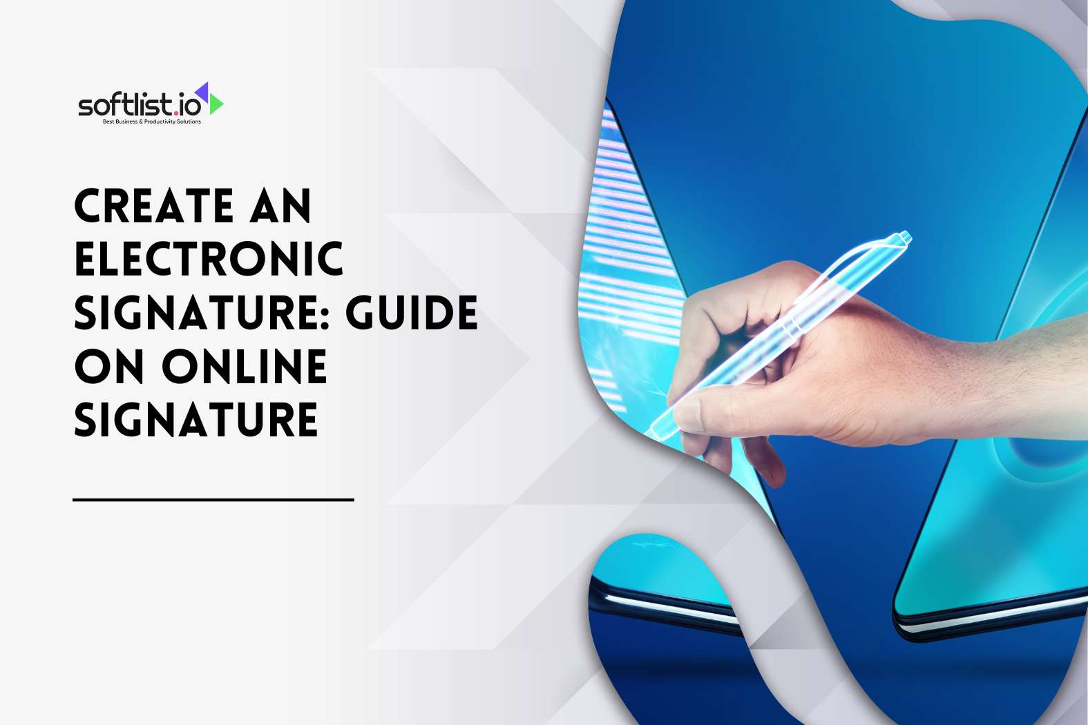 Create an Electronic Signature Guide on Online Signature