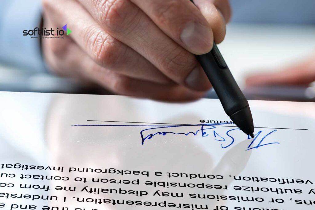 8 Legal Electronic Signature Requirements To Consider Before Signing Softlist.io