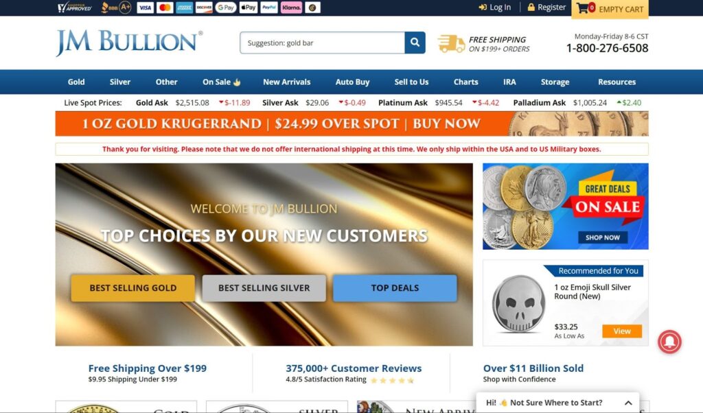 Where To Buy Silver Bullion Coins: Best 25 Trading Websites Softlist.io