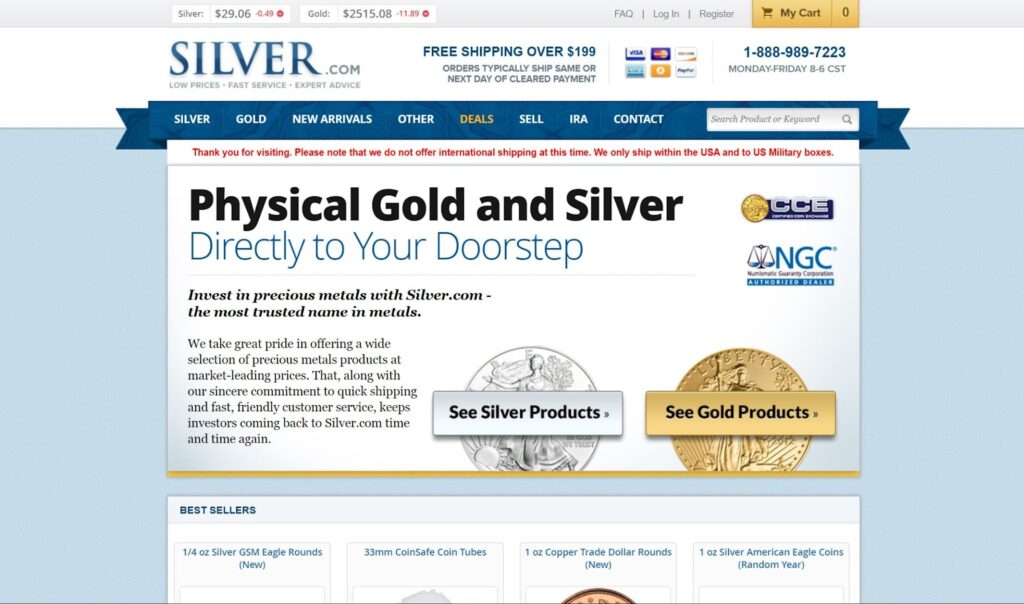 Where To Buy Silver Bullion Coins: Best 25 Trading Websites Softlist.io