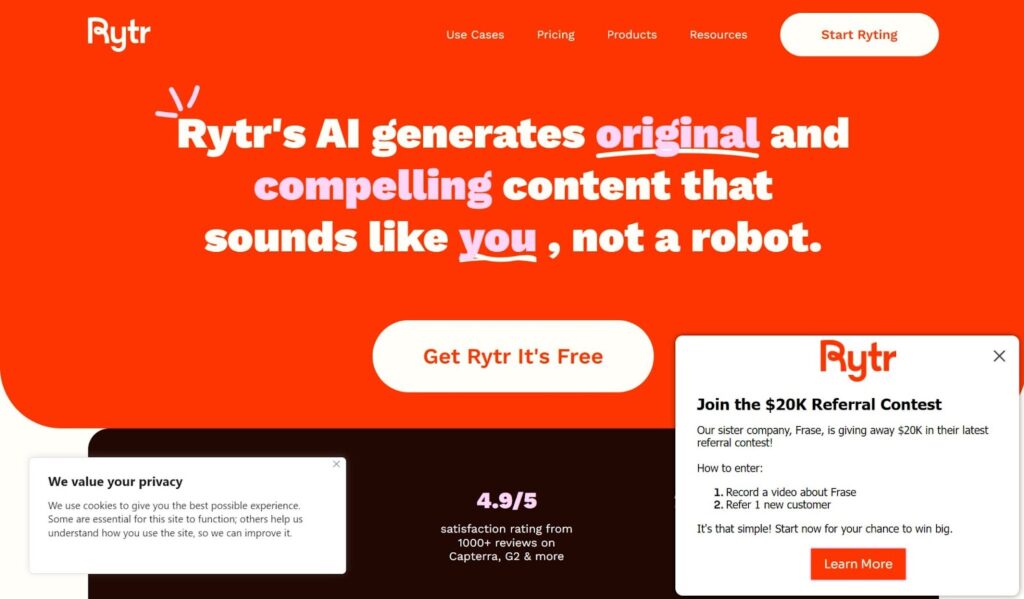 Prices of the 25 Best Smart Writers AI And What It Does For Content Writers Softlist.io