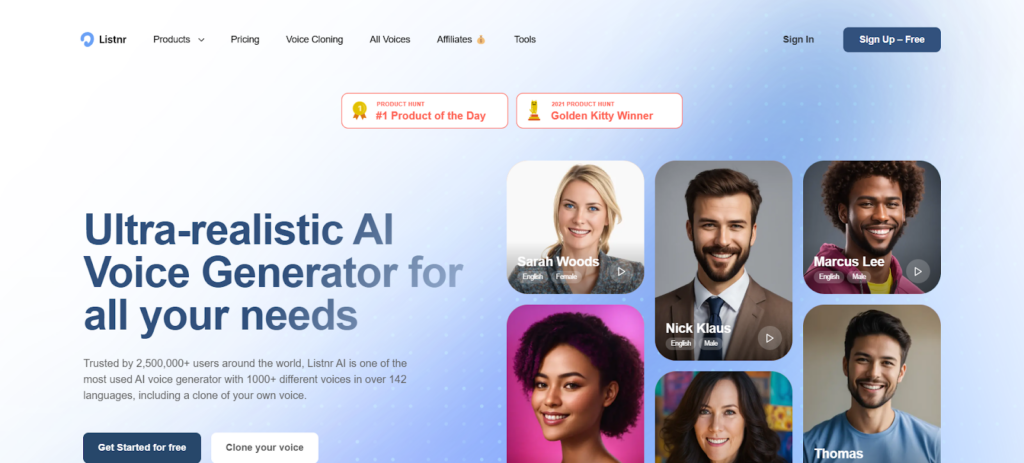 15 Best AI Voice Generators for Voiceovers and Realistic Text-to-Speech Softlist.io