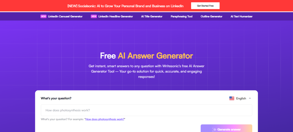 13 Best AI Answer Generators: Quick Responses & Summarizers Softlist.io