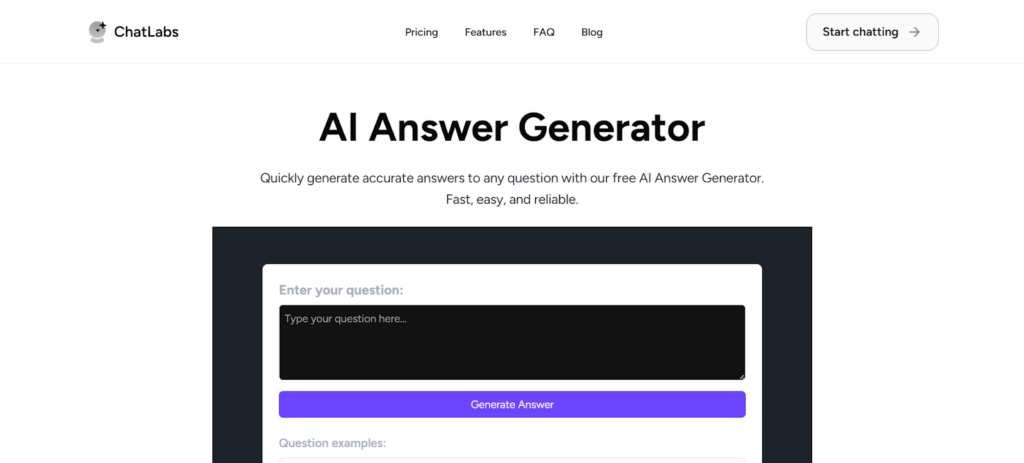 13 Best AI Answer Generators: Quick Responses & Summarizers Softlist.io