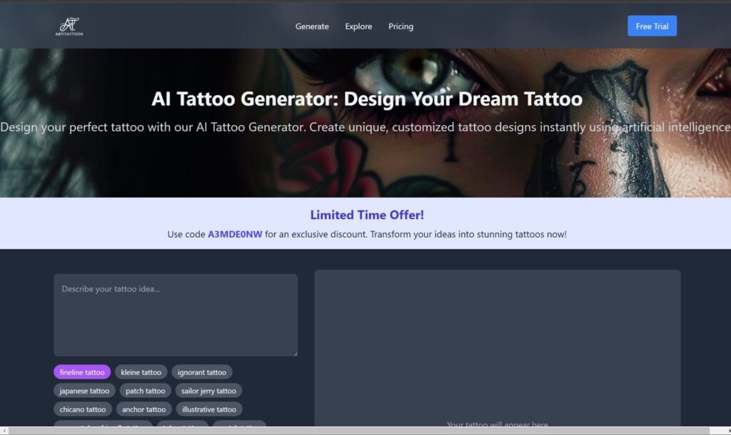 15 Best AI Tattoo Design Generator to Try This Year for Enthusiasts Softlist.io