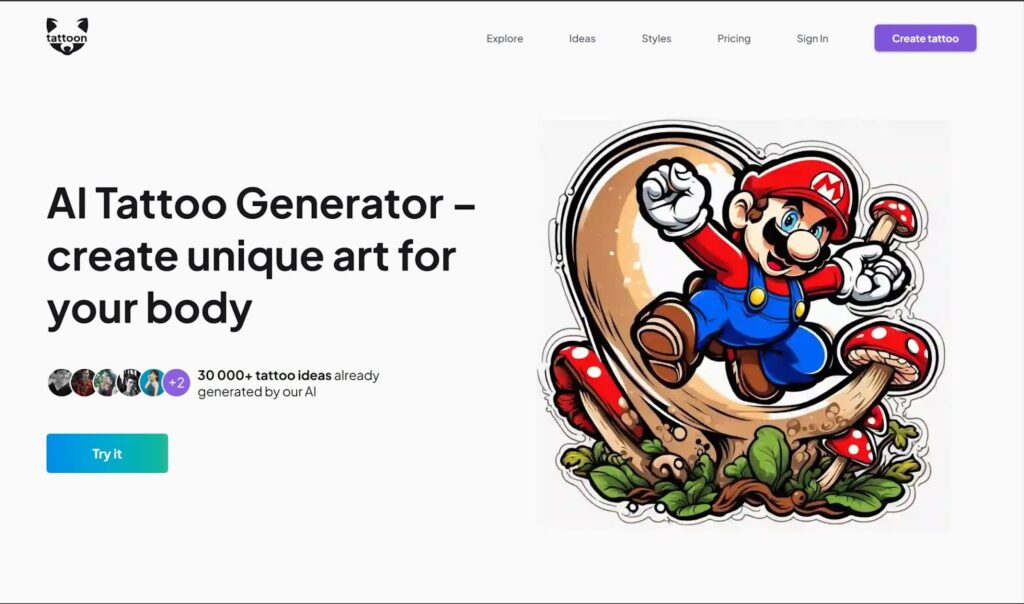 15 Best AI Tattoo Design Generator to Try This Year for Enthusiasts Softlist.io