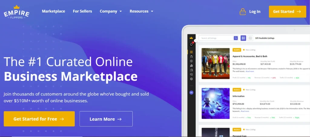 Empire Flippers, Motion Invest, and Beyond: Where to Buy and Sell Online Businesses Softlist.io