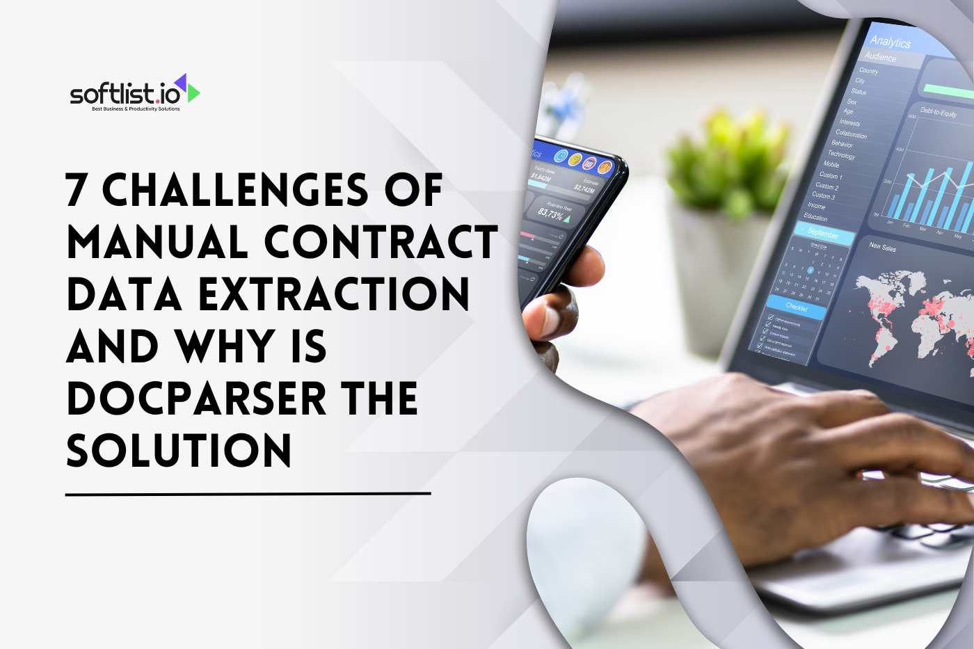 7 Challenges of Manual Contract Data Extraction and Why is DocParser the Solution