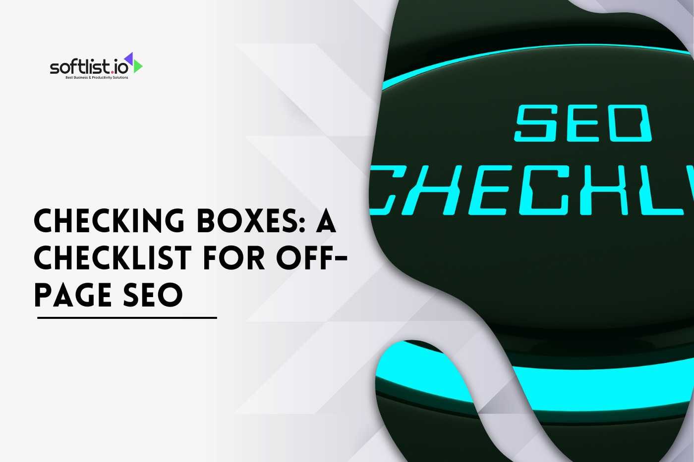 A Checklist for Off-Page SEO