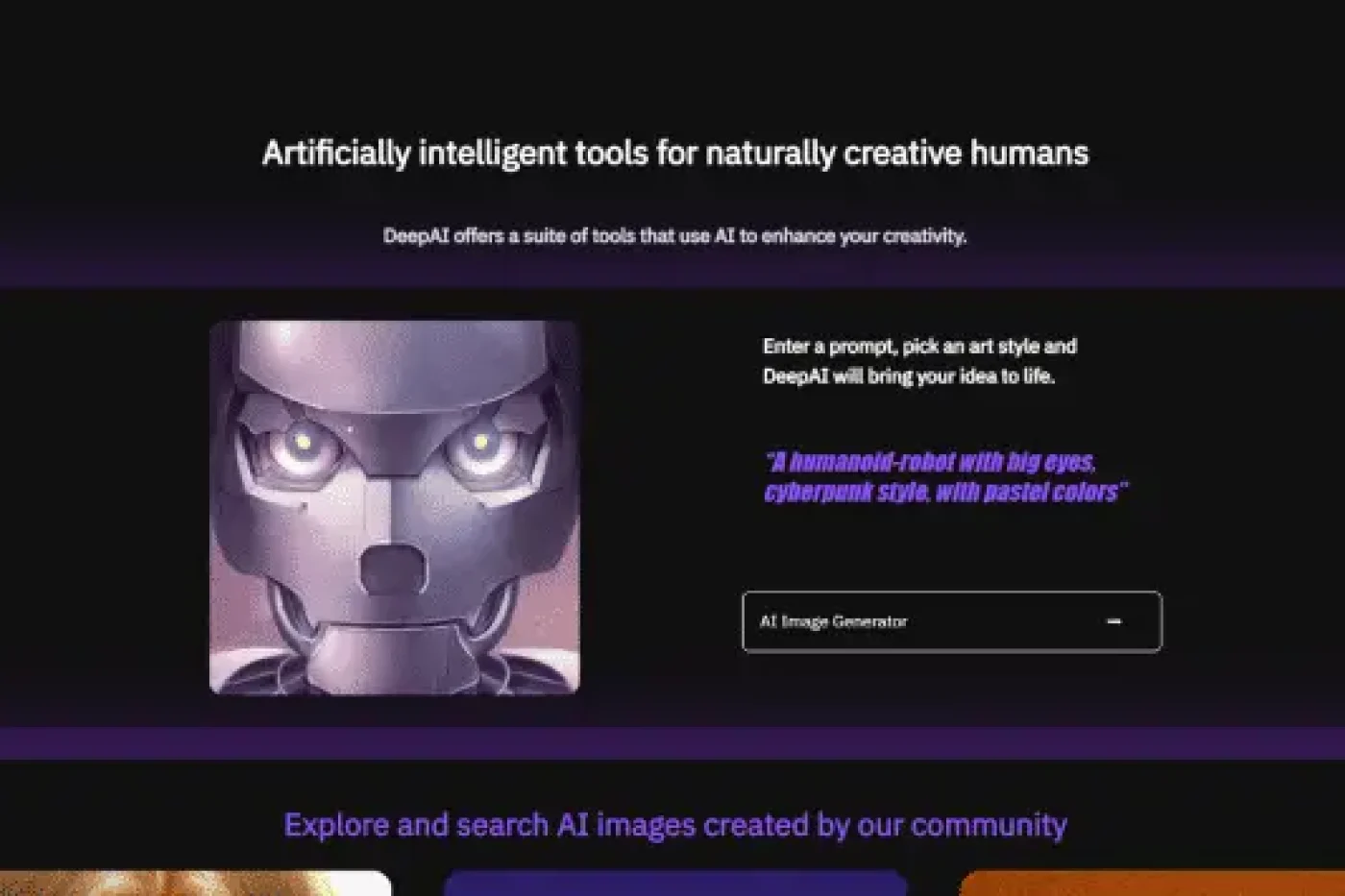 artificial intelligent tools image