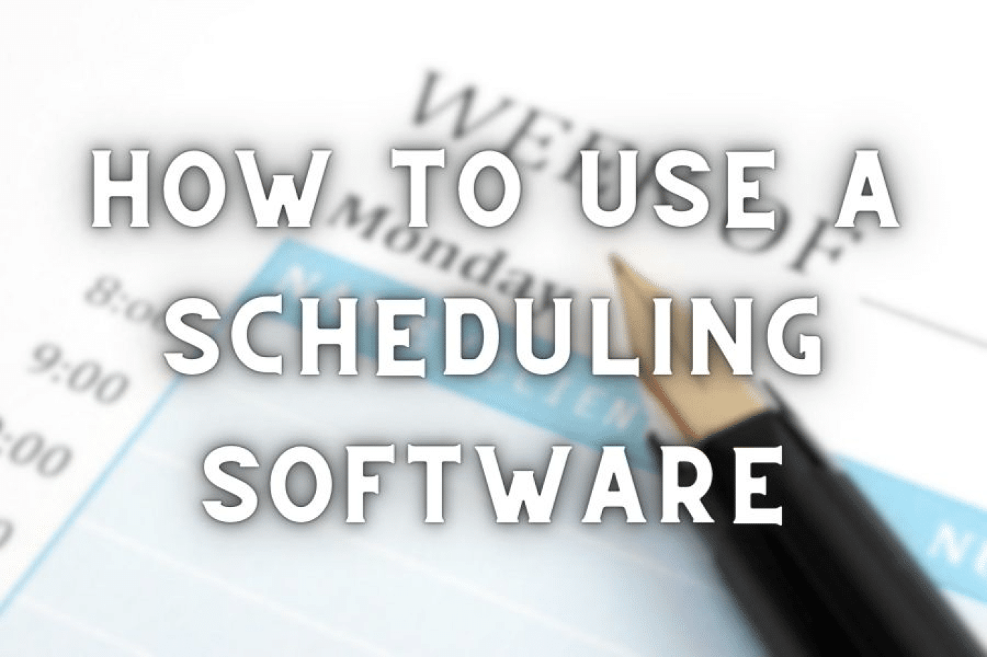 scheduling software